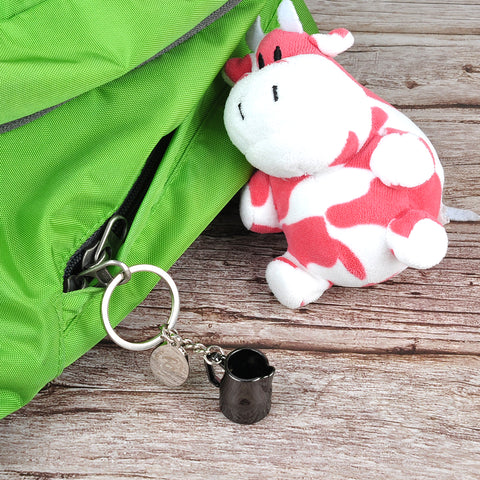 SINGLE PCS COFFEE KEY CHAINS