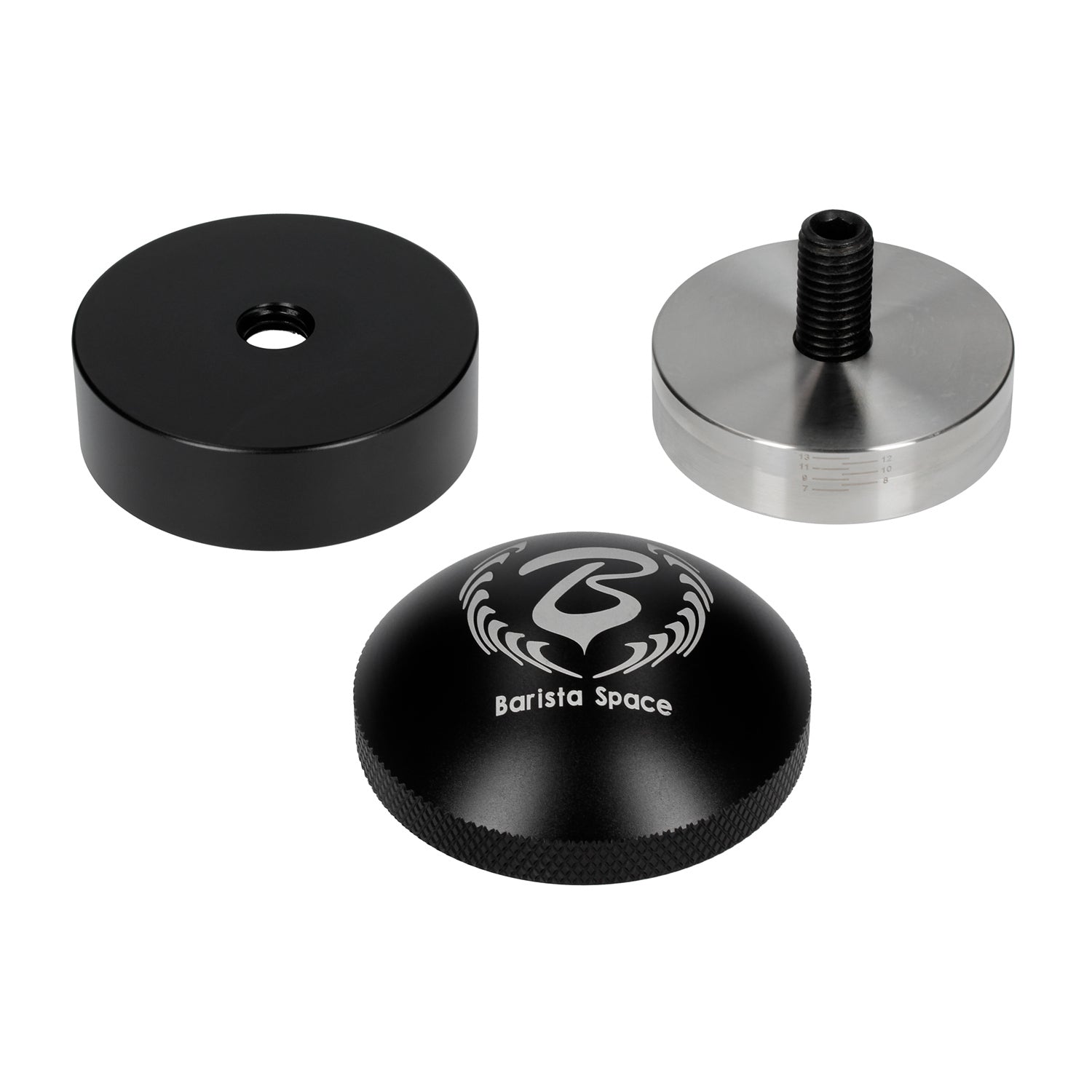 BARISTA SPACE COFFE TAMPER BLACK / GOLD 58 MM