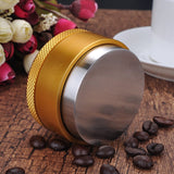 BARISTA SPACE COFFE TAMPER BLACK / GOLD 58 MM